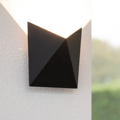 Image de HOFTRONIC - Applique murale LED 7W 620lm 3000K IP54 Noir