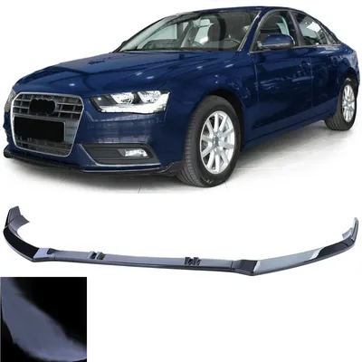 Produktbild von Spoiler Frontspoiler schwarz glänzend für Audi A4 B8 8K Facelift 2011-2015