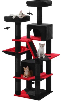 Produktbild von Katzenbaum - Kletterbaum für Kätzchen - Sisal-Kletterbäume - Kletterbaum - Katzenkletterwand - Kratzbretter - Katzenbaum
