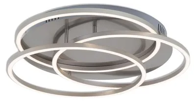 Produktbild von LED Deckenleuchte dimmbar 60W 4800 lm 3000 K Ø 54,6 cm nickel/matt