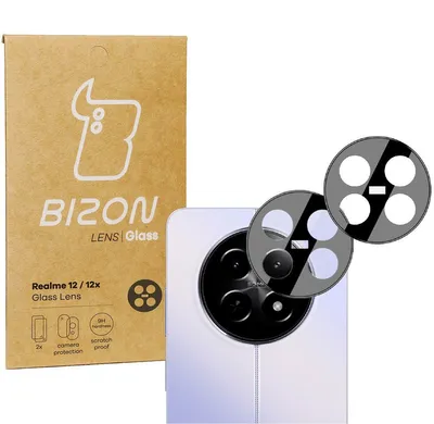 Produktbild von Szkło na aparat Bizon Glass Lens do Realme 12 5G/12x 5G, 2 sztuki