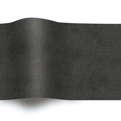 Produktbild von Seidenpapier SCHWARZ, Format 50x75cm, 480 Bogen