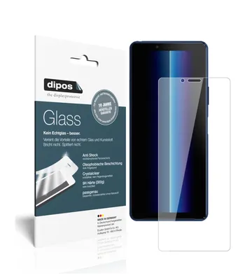 Obrázek produktu pro 1x ochranná fólie pro Sony Xperia 10 II - Anti-Shock 9H fólie dipos Glass plastové sklo