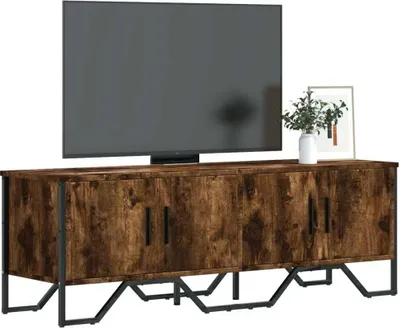 Produktbild von Möbel TV-Schrank Räuchereiche 122x34x41 cm Holzwerkstoff - TV-Schränke &27350