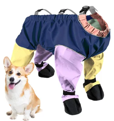 Imagen del producto de Botas impermeables para perros con correas para mayor protección