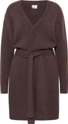 Produktbild von RISA damen langer strickcardigan - braun, M/L