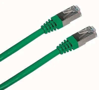 Image de Câble de connexion DATACOM FTP CAT5E, 0,5 mètre, vert