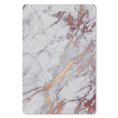 Produktbild von MuchoWow® Mauspad Mousepad Marmor - Grau - Kupfer - Gold 18x27 cm - Mousepads - Maus Mat - Pad - Mausunterlage