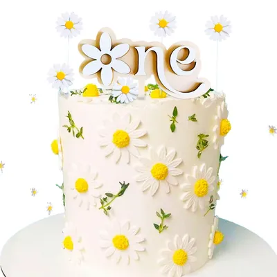 Produktbild von Daisy Cake Topper für Geburtstagsdekorationen und Partys