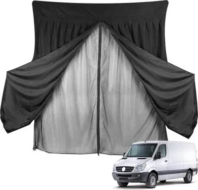 Image de Moustiquaire magnétique, double épaisseur, pour l'extérieur, camping, noir