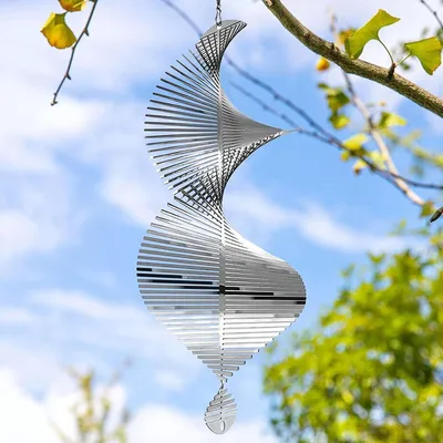 Immagine prodotto di Solidchoice - Girandola a vento in metallo 3D per giardino e decorazione