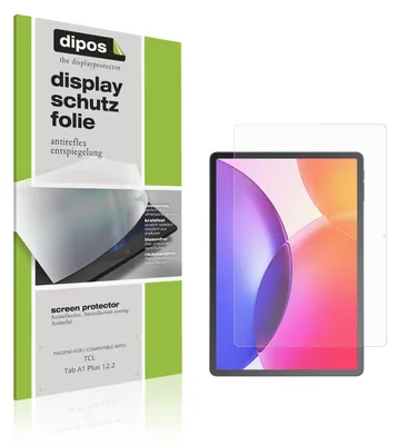 Immagine prodotto di 2x Pellicola Protettiva per TCL Tab A1 Plus 12.2 Protezione Schermo Antiriflesso dipos