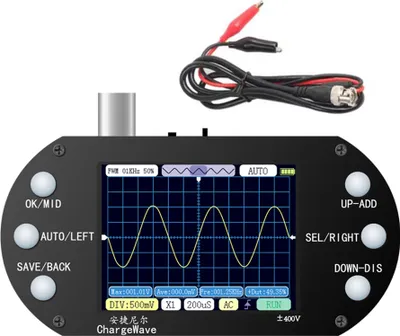 Produktbild von Handoszilloskop 320 * 240 Aufloesung 2,4 Zoll TFT-Display 2,5 MHz Abtastrate 500 kHz Bandbreite Oszillometer