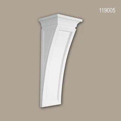 Produktbild von PROFHOME 119005 Konsole Zierelement dekoratives Element Stuckdekor