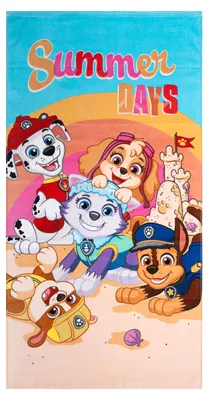 Produktbild von Paw Patrol - Badetuch - Summer Day - ca. 70 x 140 cm