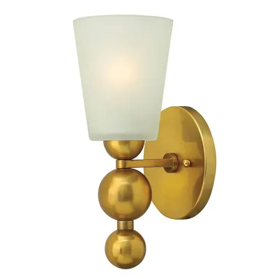 Produktbild von Elstead Zelda Wandleuchte E27 Vintage-Messing