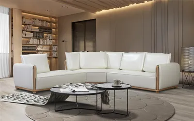 Obrázek produktu pro Designer Sofa Couch Ecksofa mit Hocker Polster Garnitur Wohnlandschaft L-Form