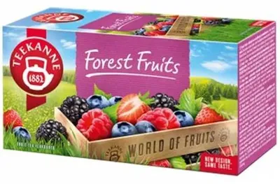 Productafbeelding van Thee TEEKANNE, fruitige smaak, bosvruchten, HB, 20 x 2,5 gram