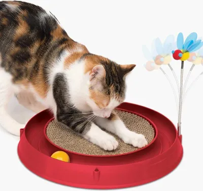 Productafbeelding van Catit Play ballenbaan met krabplank