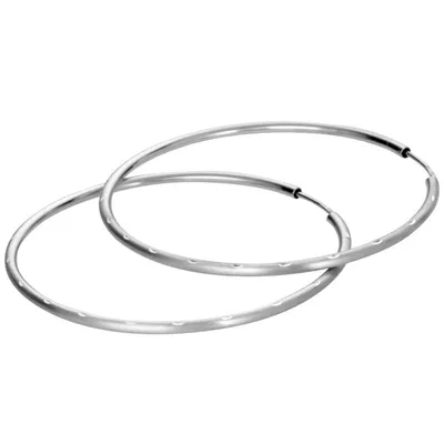 Produktbild von Miamar Damen SCR26 Creolen Silber Ohrschmuck