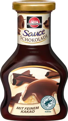 Produktbild von Dessert-Sauce SCHOKOLADE von Schwartau, 125ml