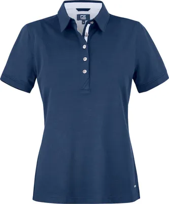Produktbild von Cutter & Buck Advantage Premium Dames Polo Donkerblauw - maat XL