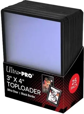 Produktbild von Ultra Pro Top Loader 3x4´´ Kartenhüllen 25 Einheiten Durchsichtig Durchsichtig One Size
