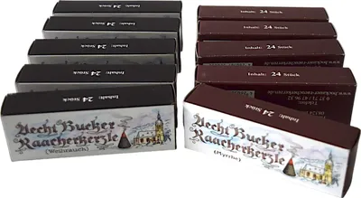 Zdjęcie produktu dla Bucker - Zestaw 10 sztuk - 5 x kadzidło, 5 x mirra