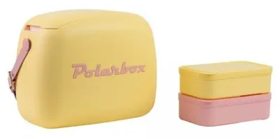 Zdjęcie produktu dla Polarbox CoolerBag, Różowy, Żółty, Polipropylen (PP), Polistyren, Hiszpania, 6 l, 24 h, 1 szt.