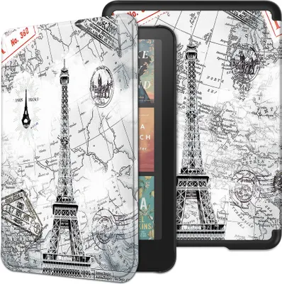 Produktbild von Tablet Hülle für Kindle Paperwhite 2024 (12.Gen) Colorsoft 2024 (1.Gen) 7 Zoll Slim Case Etui mit Standfunktion und Auto Sleep/Wake Funktion