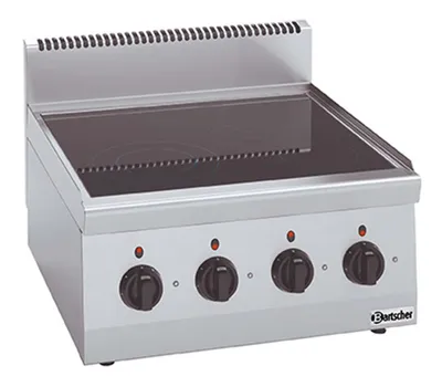 Produktbild von Bartscher Elektroherd 600, 4 Felder, TG