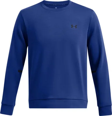 Produktbild von Under Armour Ua Unstoppable Flc Crew Eu - tech blue, Größe:XS