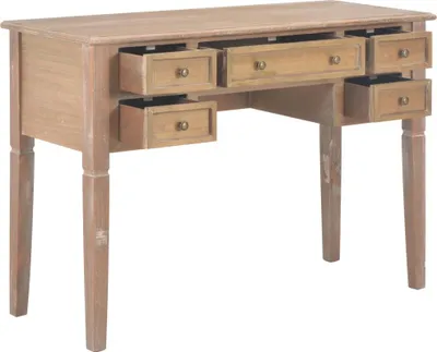 Obrázek produktu pro vidaXL Psací stůl hnědý 109,5 x 45 x 77,5 cm Dřevo