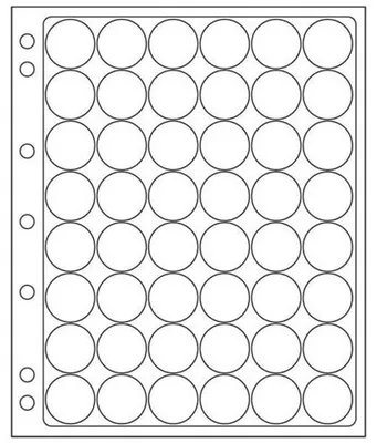 Produktbild von Kunststoffhüllen ENCAP, für 48 Münzkapseln mit einem InnenØ von 23,5 bis 26 mm