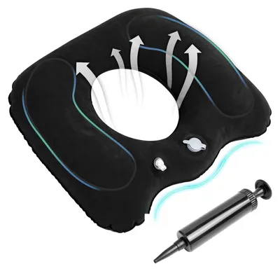 Produktbild von Aufblasbares orthopädisches Sitzkissen für Komfort und Unterstützung