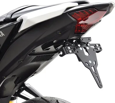Produktbild von ZIEGER Pro Kennzeichenhalter kompatibel mit Yamaha YZF-R3 320 BJ 2015-18 / MT-03 BJ 2016-18