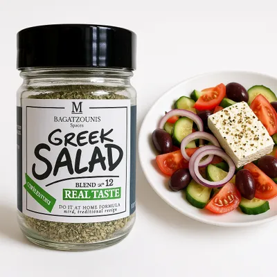 Produktbild von Bagatzounis Griechisches Salatgewürz 100 g