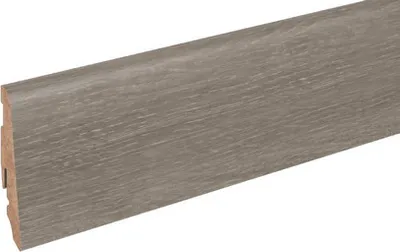 Produktbild von SKANDOR Sockelleiste MDF FU60L foliert Eiche FOEI22Y 2400 x 58 x 19 mm