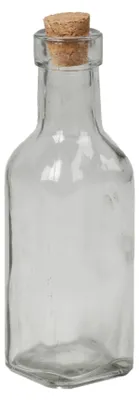Productafbeelding van DOCHTMANN glazen fles met kurken dop, 180 ml