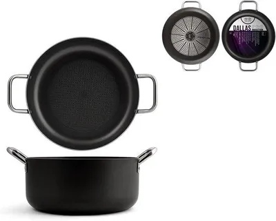 Produktbild von Famanu Kochpfanne mit 2 Griffen und Antihaftbeschichtung - 28 cm