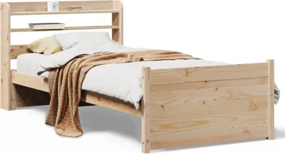 Obrázek produktu pro vidaXL Rám postele s čelem bez matrace 90x200 cm