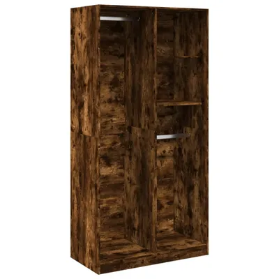 Produktbild von vidaXL Kleiderschrank Räuchereiche 100x50x200 cm Holzwerkstoff