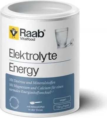 Produktbild von Raab Vitalfood Elektrolyte Energy Pulver 150g