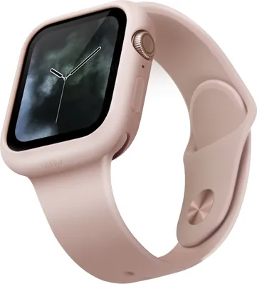 Immagine prodotto di Uniq Lino Custodia Apple Watch Series4/5/6/Se 44Mm. Rosa/rosa