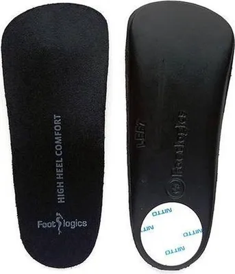Produktbild von Footlogics High Heel Einlegesohlen - XS - Schwarz