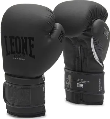 Produktbild von Leone1947 Black Edition Kampfhandschuhe Schwarz 12 oz Schwarz 12 oz