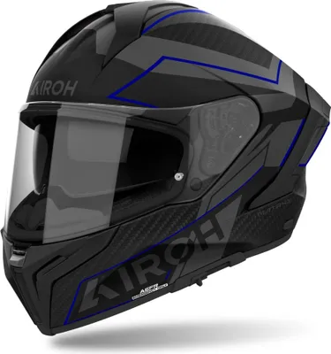 Produktbild von Integralhelm Schutzhelm Crosshelm AIROH MATRYX SENTINEL Schwarz Blau Größe XS