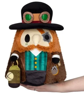 Produktbild von Miniatur-Steampunk-Arztfigur, 27 cm, für Sammler