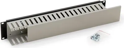 Obrázek produktu pro Triton 19" panel 2U with cable trunking, Černá
