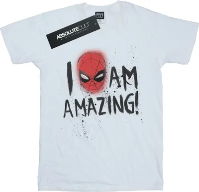 Produktbild von Marvel - "I Am Amazing" T-Shirt für Damen BI49099 (3XL) (Weiß)
